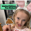 Vinyl Sticker (Limited Edition Poo)